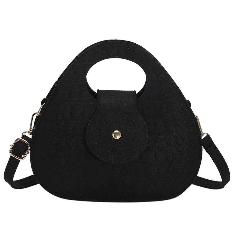 Retro Crocodile Pattern Women's Handbag – Shoulder & Crossbody