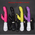 Double Shock G-Spot Rabbit Vibrator for Adults
