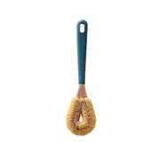 Eco-Friendly Long Handled Coconut Fiber Dish Brush